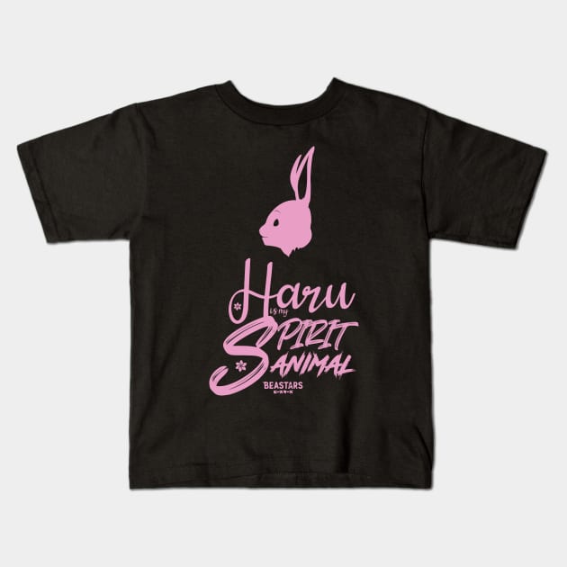 BEASTARS: HARU IS MY SPIRIT ANIMAL Kids T-Shirt by FunGangStore